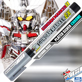 GSI CREOS MR HOBBY XGM100 GUNDAM MARKER EX SILVER CHROME PLATING HOBBY PAINT PEN VCA GUNDAM SINGAPORE